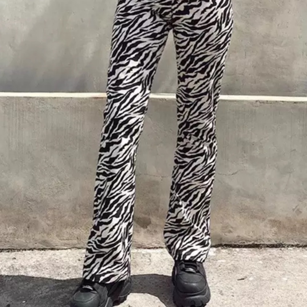Motel rocks zebra pant dupes